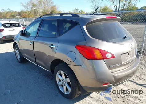 2009 Nissan Murano S из США, поврежденный, VIN JN8AZ18W59W212657
